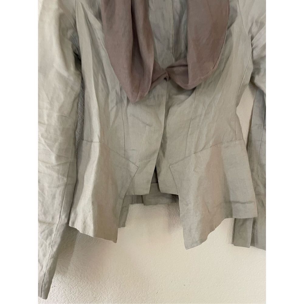 Elm Design Linen Boho Jacket Size Xsmall - image 2